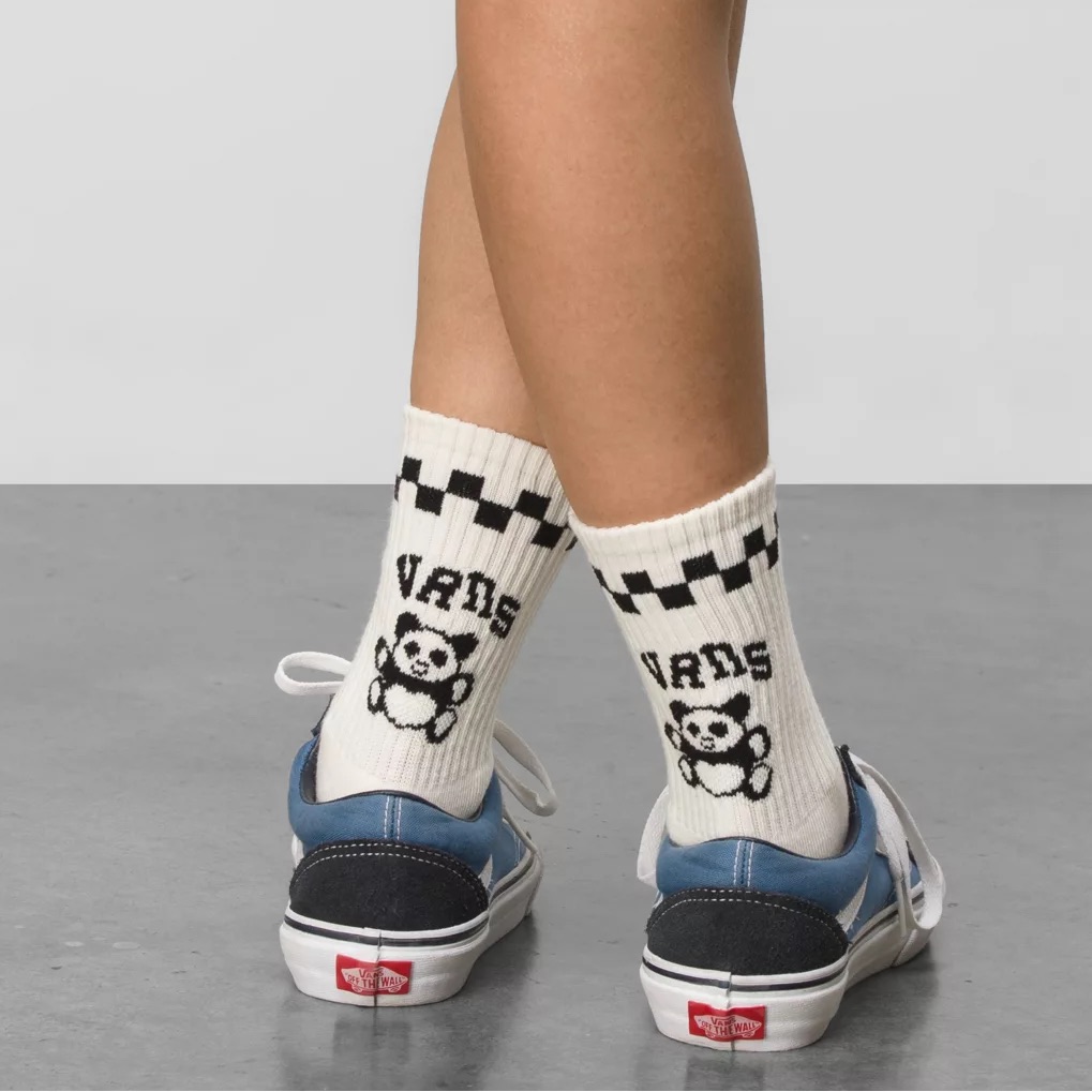 Vans Panda Check Crew Socks